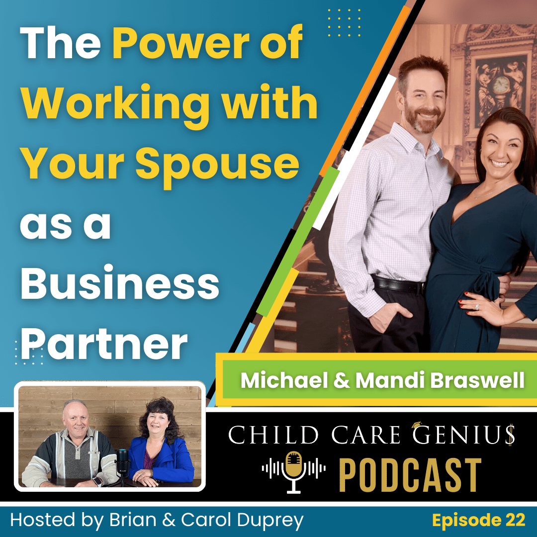 Read more about the article E22 – The Power of Working with Your Spouse as a Business Partner with Michael and Mandi Braswell