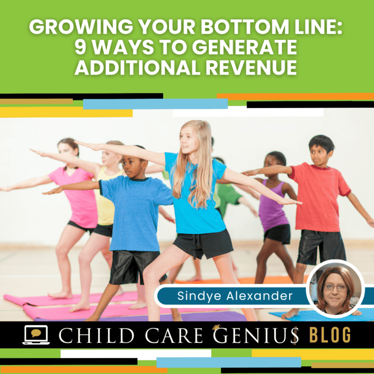 Read more about the article Growing Your Bottom Line: 9 Ways to Generate Additional Revenue in Your Child Care Business